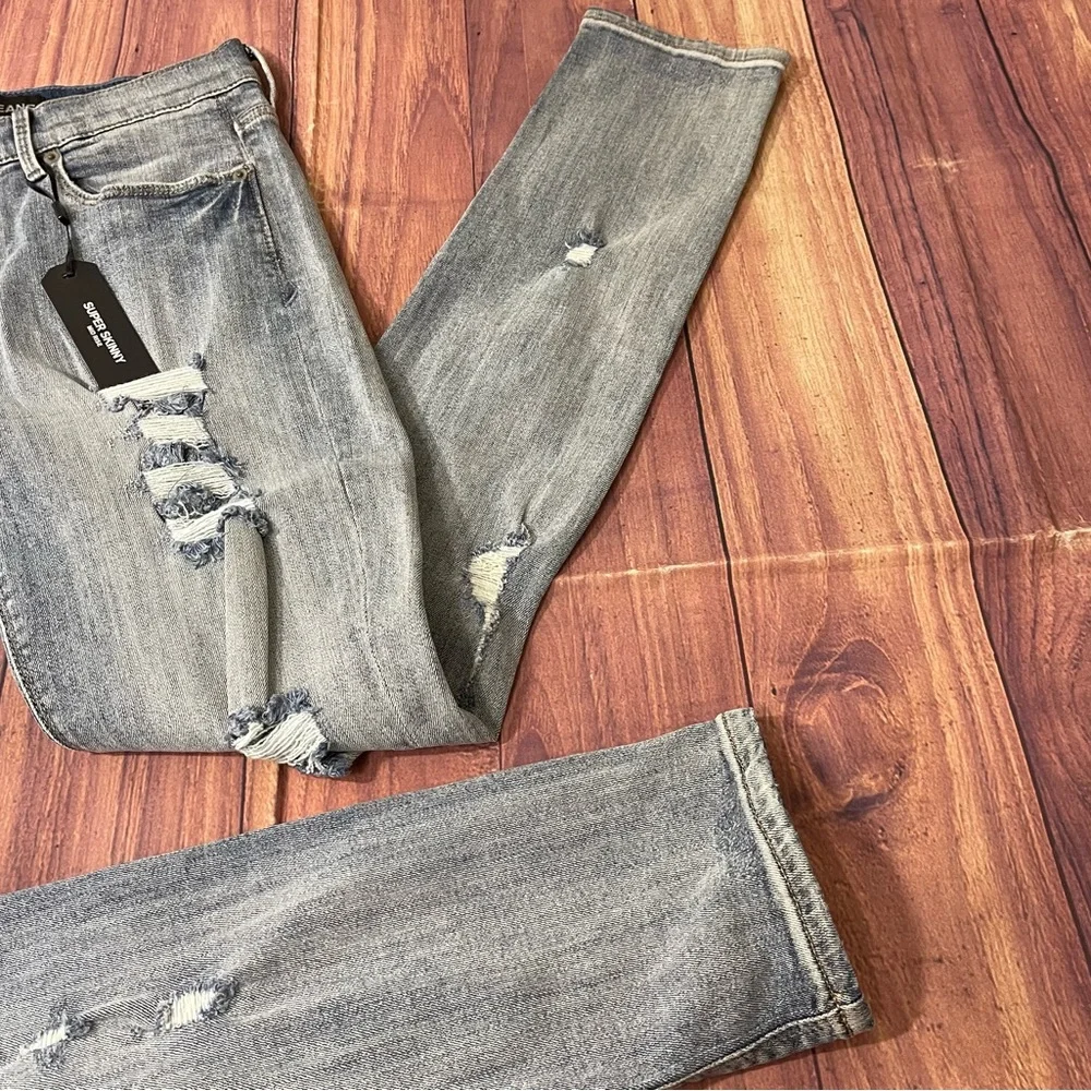 Express Super Skinny Mid-Rise Skinny Jeans